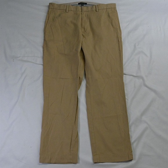 Banana Republic 34 x 30 Khaki Emerson Straight Mens Chino Pants‎ - Picture 1 of 7